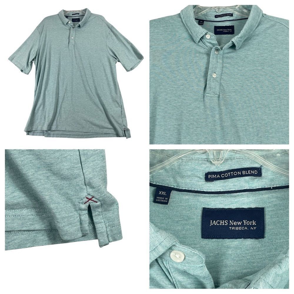 Men's JACHS Pima Cotton Blend Polo‎ XXL